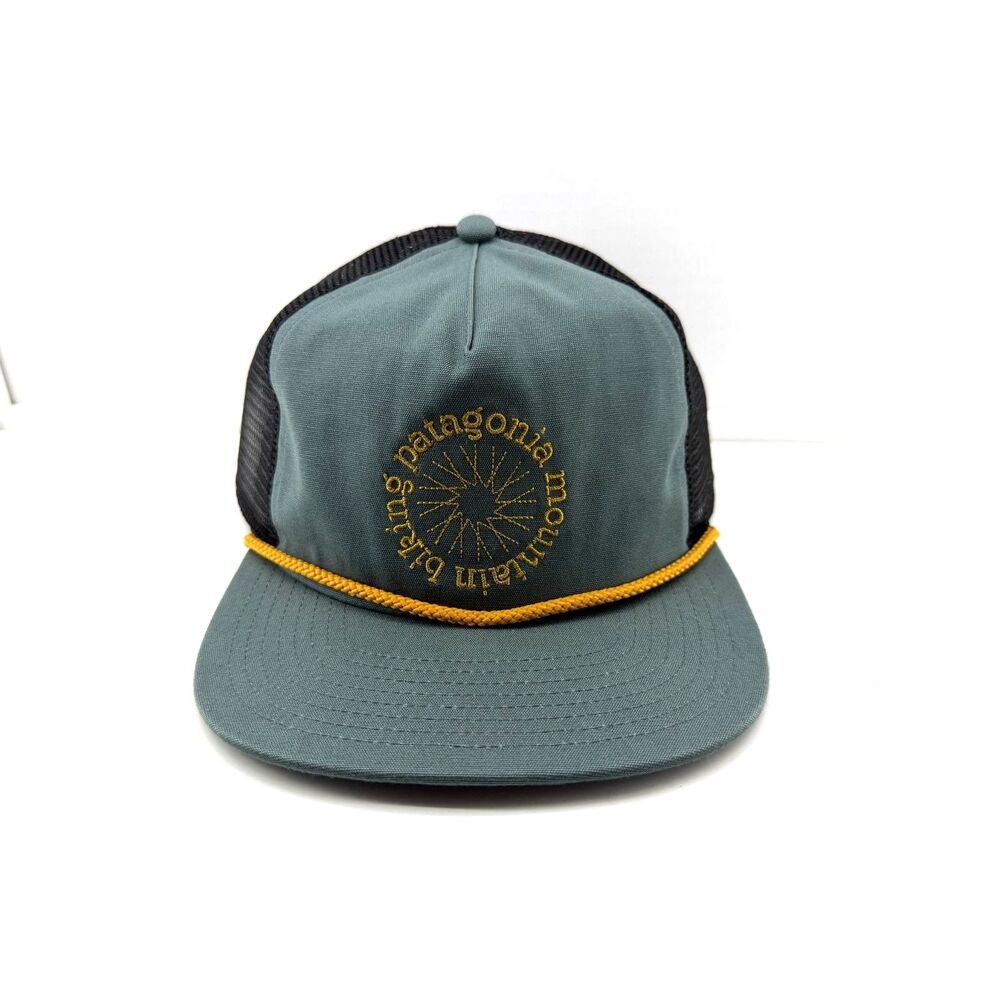 Patagonia Men's Airfarer Cap- Color: Spoke Stencil Nouveau Grn